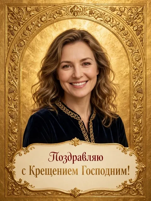 Выбрать дизайн «Иконописная золотая филигрань»