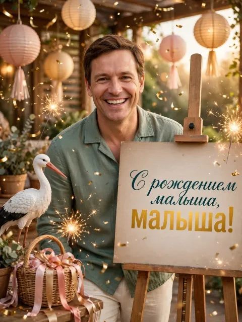 Сказочный аист