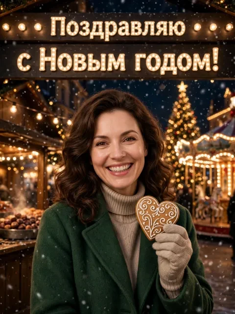 Выбрать дизайн «Огни новогодней ярмарки»