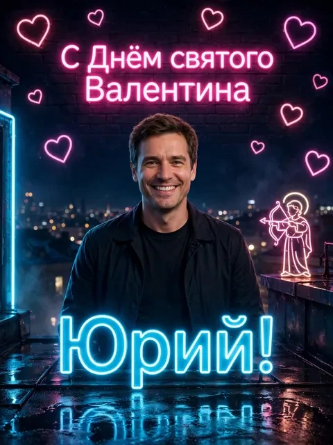 Святой Вов в неоне