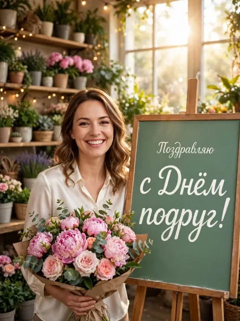 Цветочная мастерская с пионами