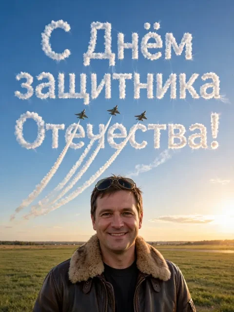 Самолёты в небе