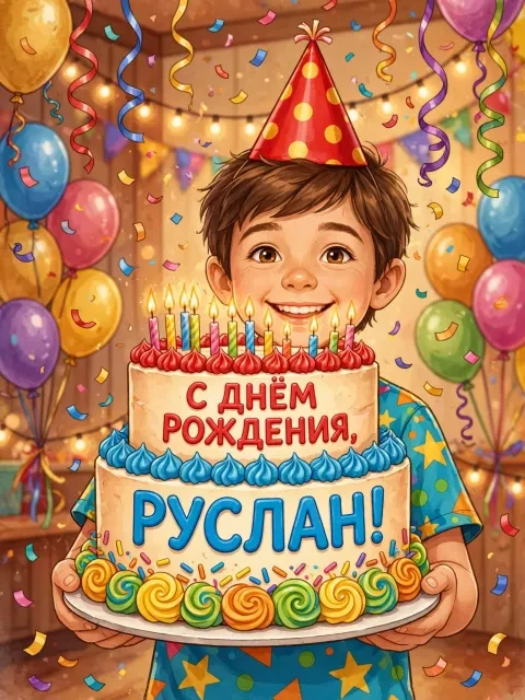 Выбрать дизайн «Весёлый торт»