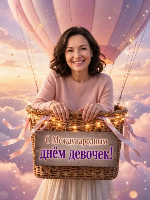 Выбрать дизайн «Полёт на воздушном шаре»