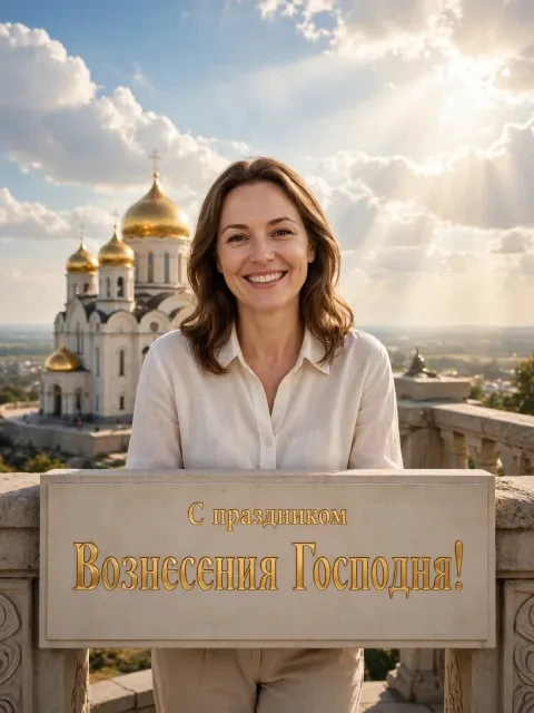 Белокаменный храм и небесный свет