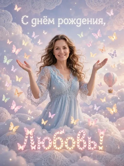 Выбрать дизайн «Бабочки в кружевном небе»