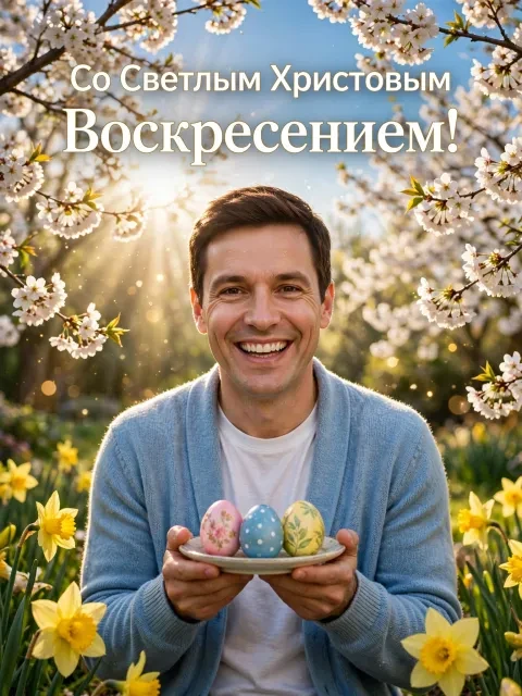 Выбрать дизайн «Весенний цветущий сад»