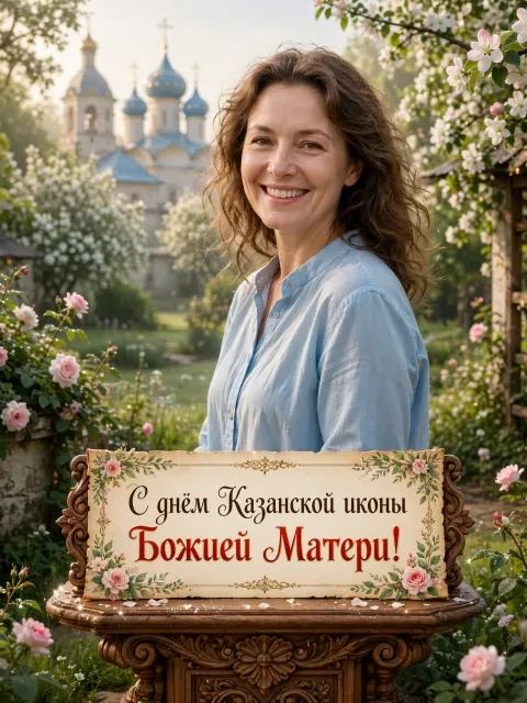 Выбрать дизайн «Обретение святыни в цветущем саду»