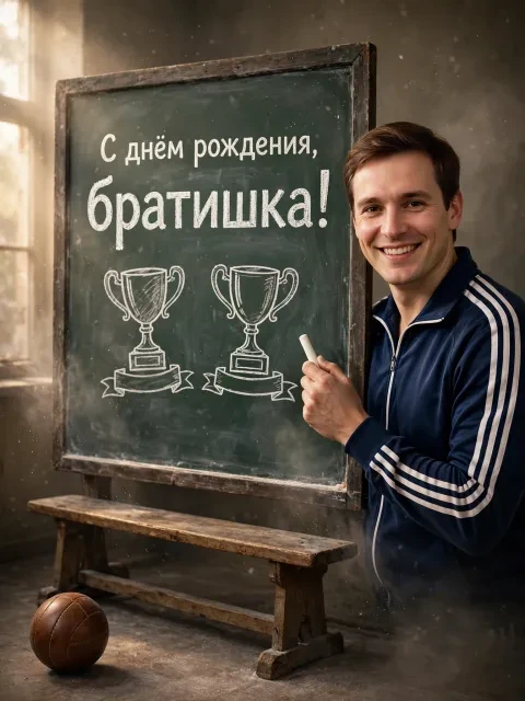 Выбрать дизайн «Мел на спортивной доске»