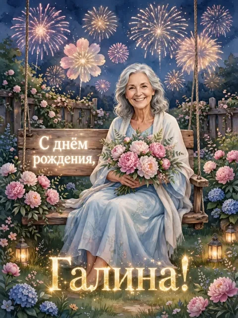 Выбрать дизайн «Цветы и салют»