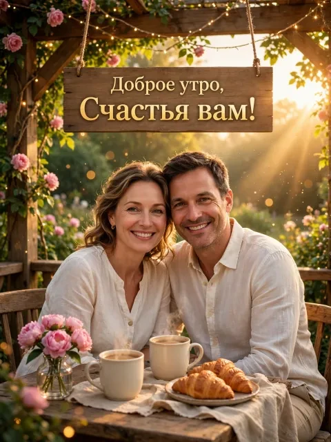 Доброе утро и пожелания