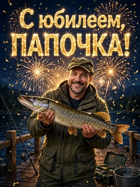 Выбрать дизайн «Рыболовный трофей»
