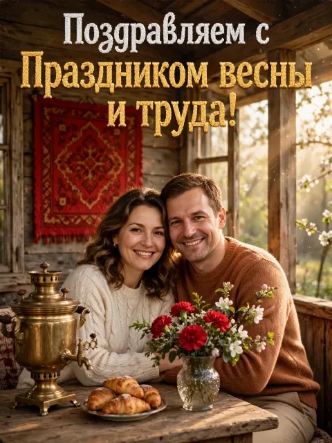 Выбрать дизайн «Первомайский чайный натюрморт»