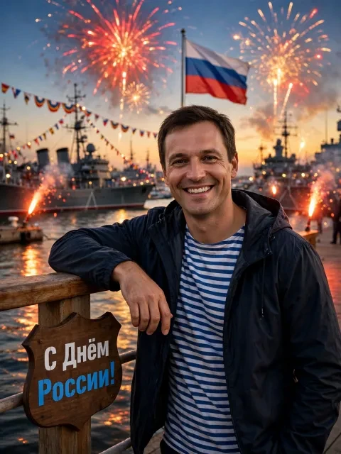 Выбрать дизайн «Морской парадный салют»
