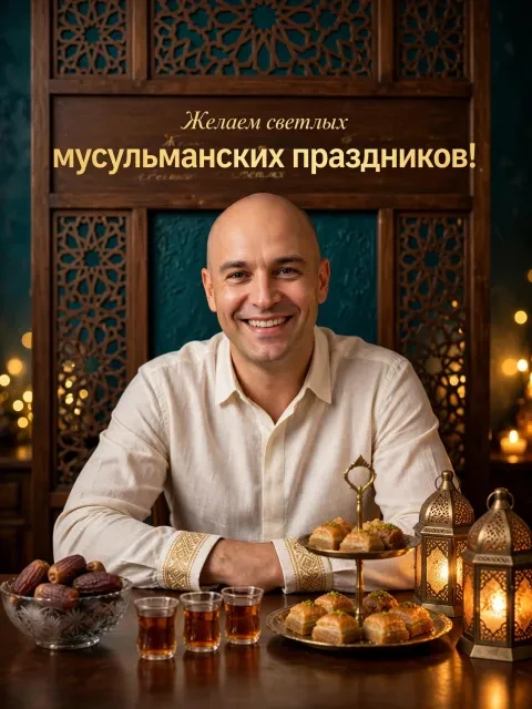 Праздничный стол с финиками