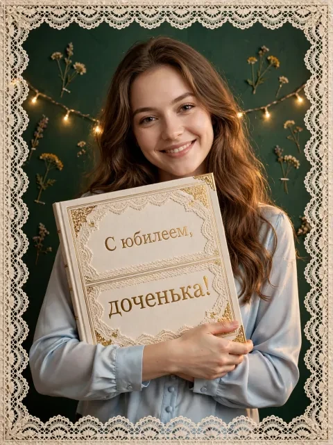 Выбрать дизайн «Кружево на книжной обложке»