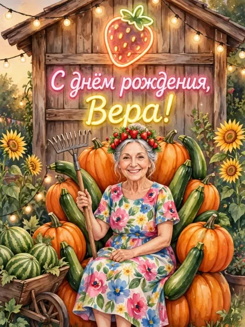 Выбрать дизайн «Бабушка-ягодка с юмором»
