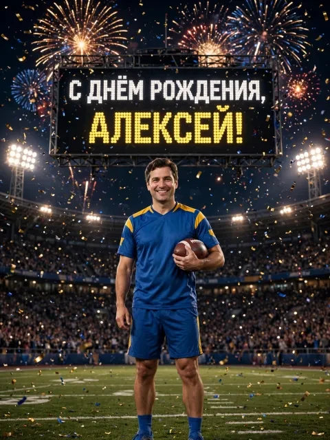Выбрать дизайн «Футбольный стадион»