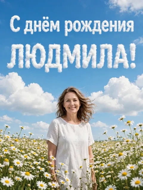 Выбрать дизайн «Ромашковое поле»