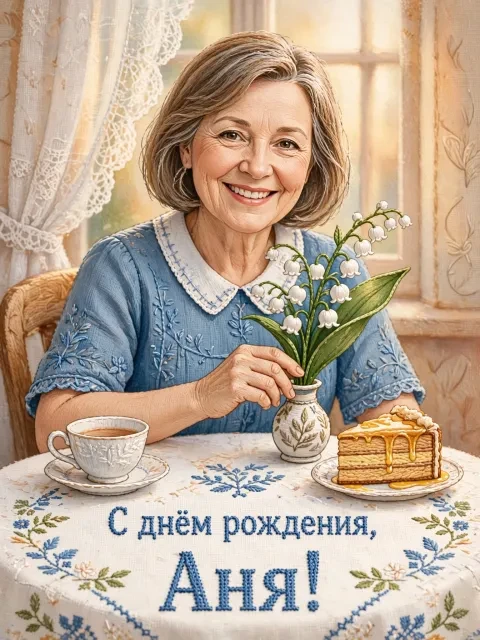 Выбрать дизайн «Мамочка с ландышем»