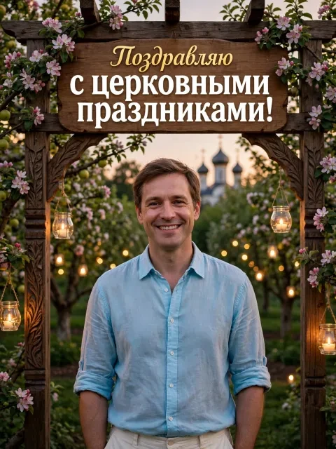 Выбрать дизайн «Храмовый яблоневый сад»