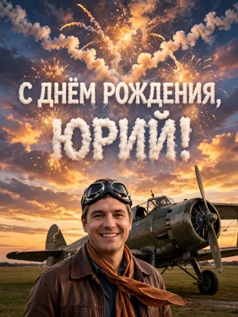 Выбрать дизайн «Летчик в небе»