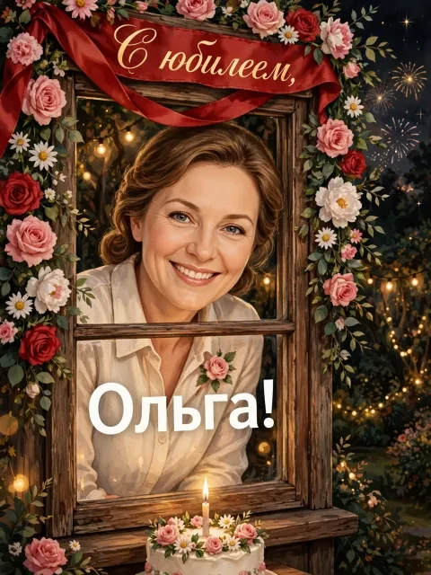 Выбрать дизайн «Цветочное окно и лента»