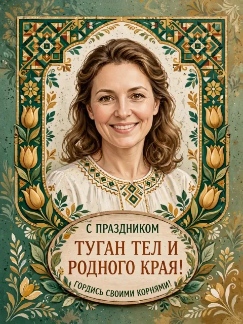 Традиционная татарская вышивка