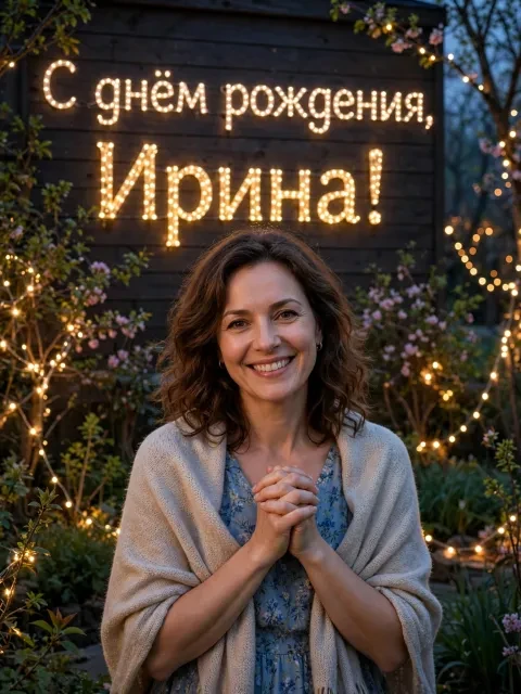 Выбрать дизайн «Мерцающие огни»