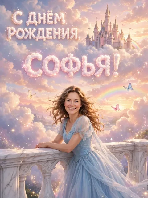 Выбрать дизайн «Небесный замок Софьи»