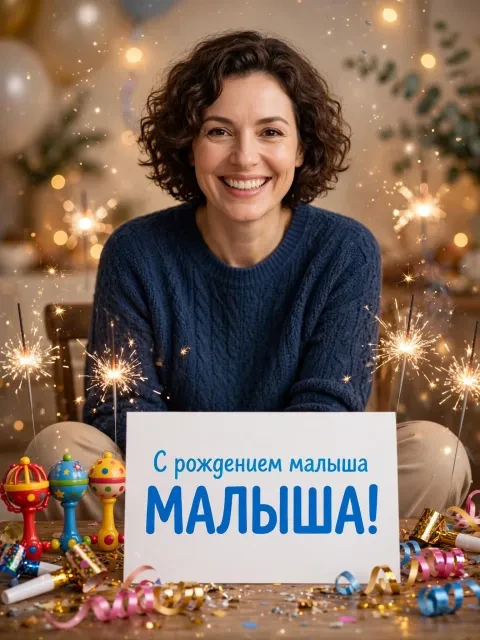 Выбрать дизайн «Праздничный салют»