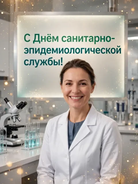 В примере на открытке напечатаны поздравление и имя.