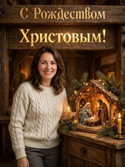 Рождественский вертеп и тёплый очаг