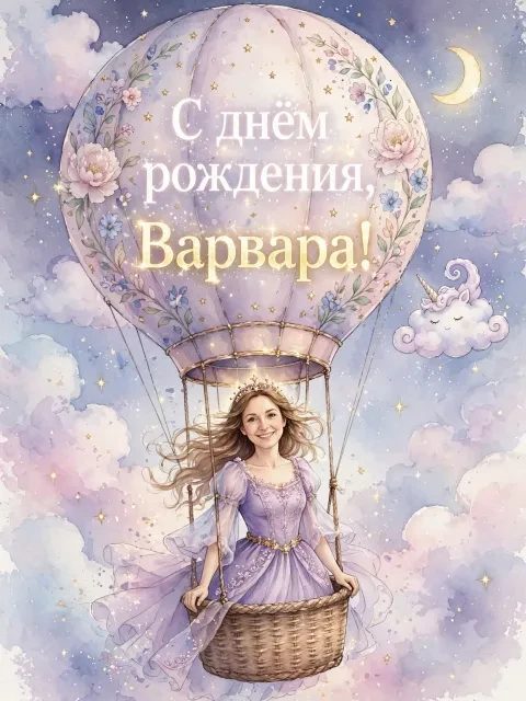 Выбрать дизайн «Принцесса в воздушном шаре»