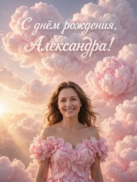 С днём рождения женщине
