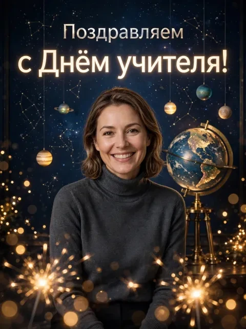 Космический урок под звёздами