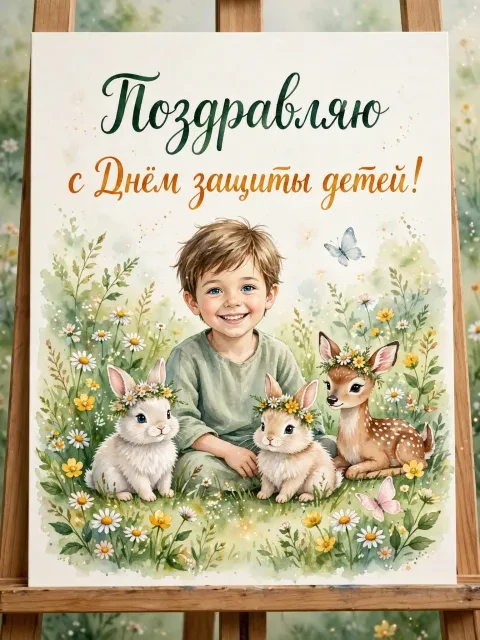 Выбрать дизайн «Лесные зверята»