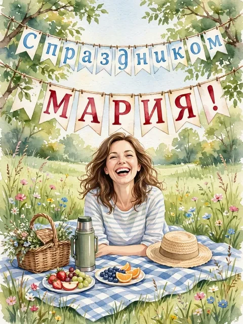 Пикник с шарами