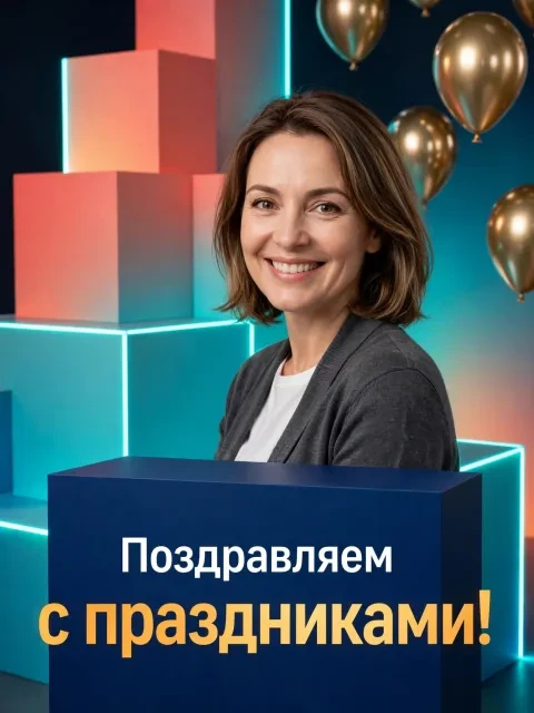 Выбрать дизайн «Геометрический неоновый арт»