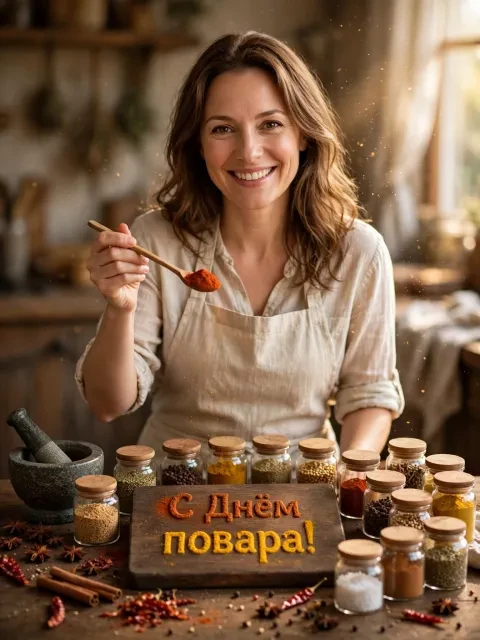 Выбрать дизайн «Специи на доске»