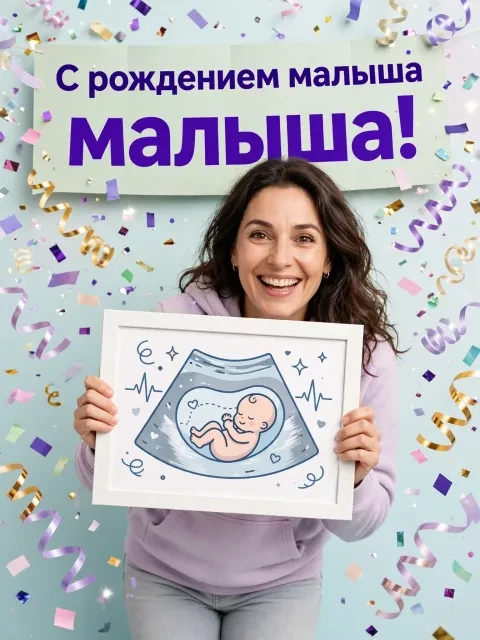 Выбрать дизайн «Первый снимок»