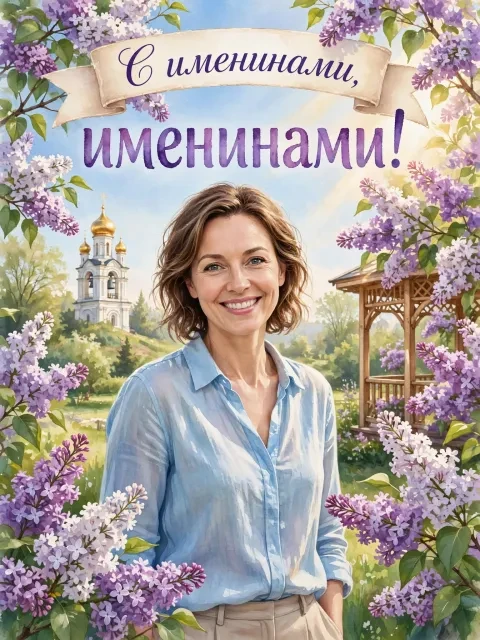 Майский святитель и цветущая сирень