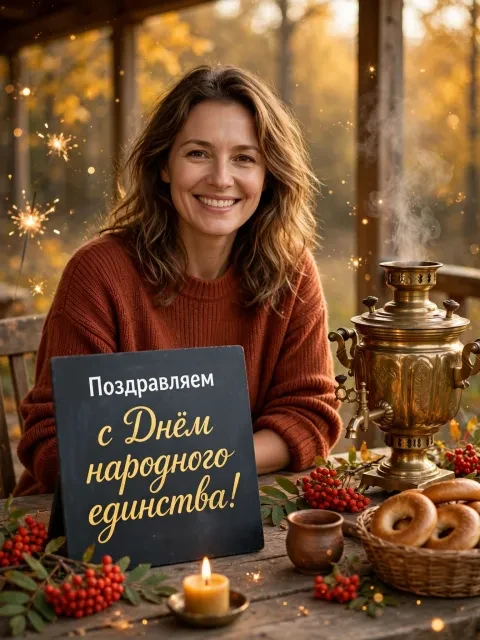 Выбрать дизайн «Русское гостеприимство и самовар»