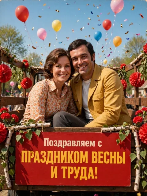 Выбрать дизайн «Первомайский парадный грузовик»