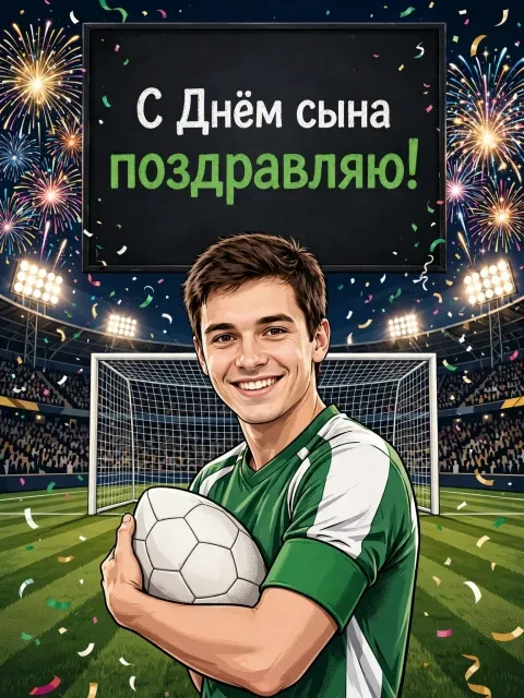Выбрать дизайн «Футбольный финал»