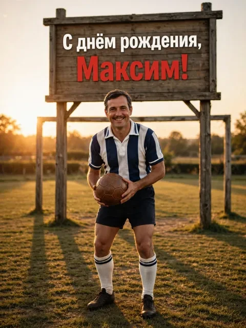 Выбрать дизайн «Ретро-футбол»