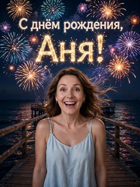 Выбрать дизайн «Салют над морем»