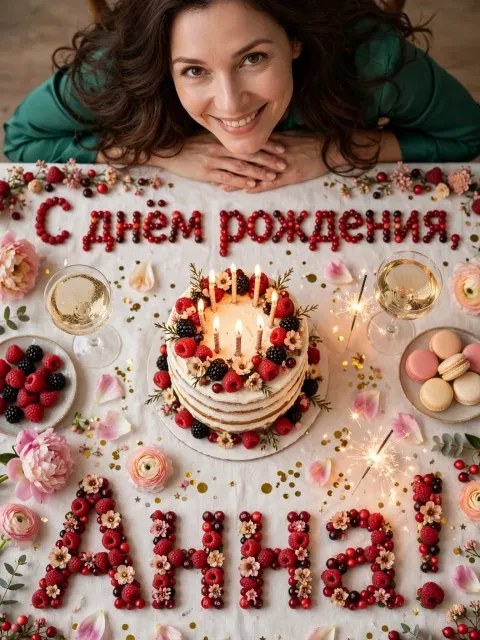 Выбрать дизайн «Праздничный стол»
