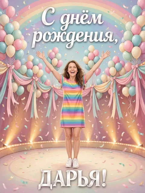 Выбрать дизайн «Афиша цирка шаров»
