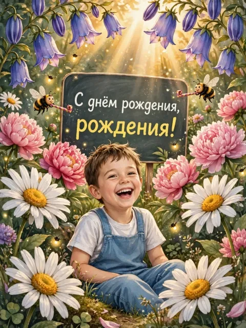 Выбрать дизайн «Поляна гигантских цветов»